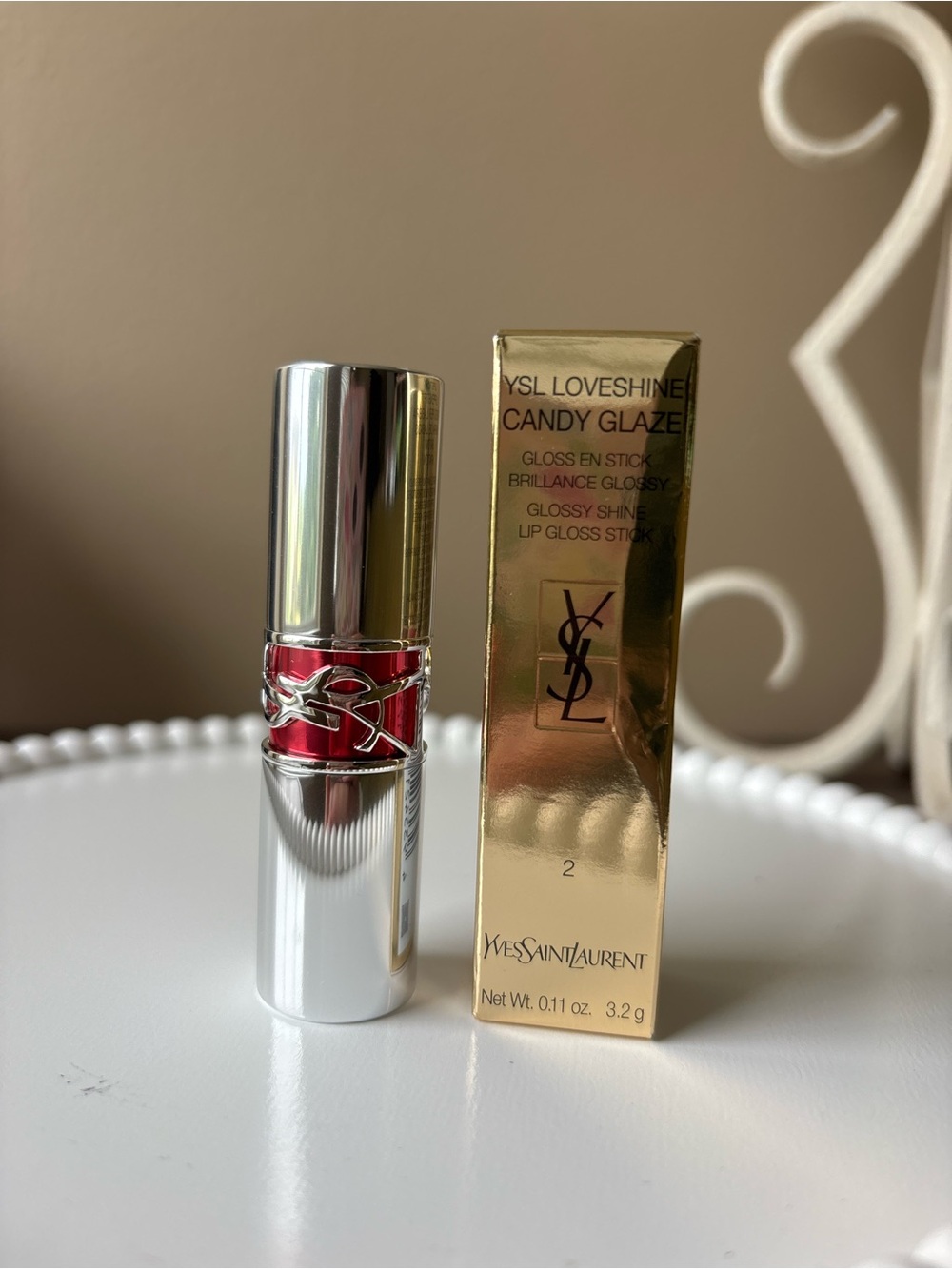 Yves Saint Laurent (YSL) LoveShine Candy Glaze Lip Gloss Stick